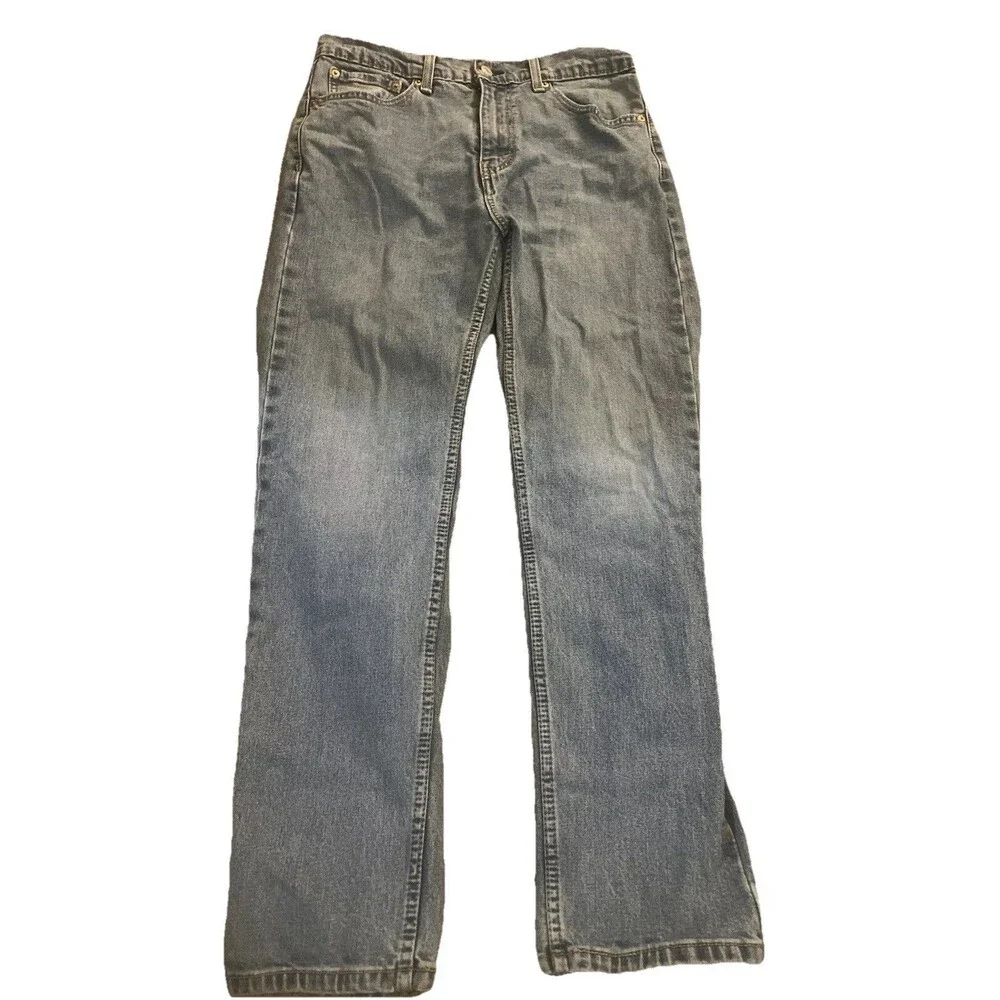 Levi's 505 Jeans Men's 32x30 (32x29 Measured) 505 Blue Medium Wash Denim